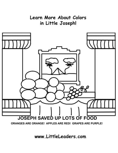 Little Joseph Coloring Page