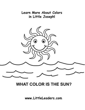 Little Joseph Coloring Page
